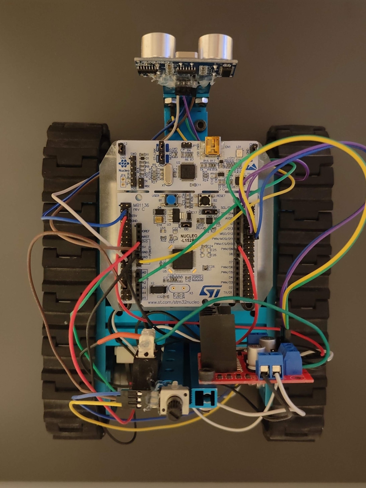 Robot with Obstacle Detection